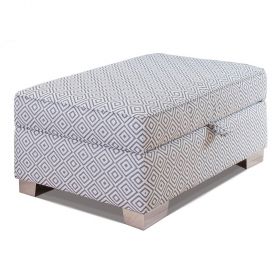 Alstons Manhattan Ottoman From