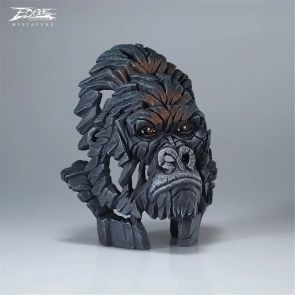 Edge Sculpture Gorilla Bust Miniature