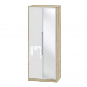 Naples Tall 2ft6in Mirror Robe